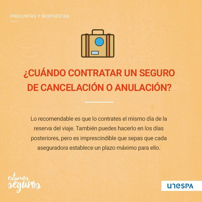 Cuándo cancelar un seguro de viaje 1 cuando cancelar un seguro de viaje